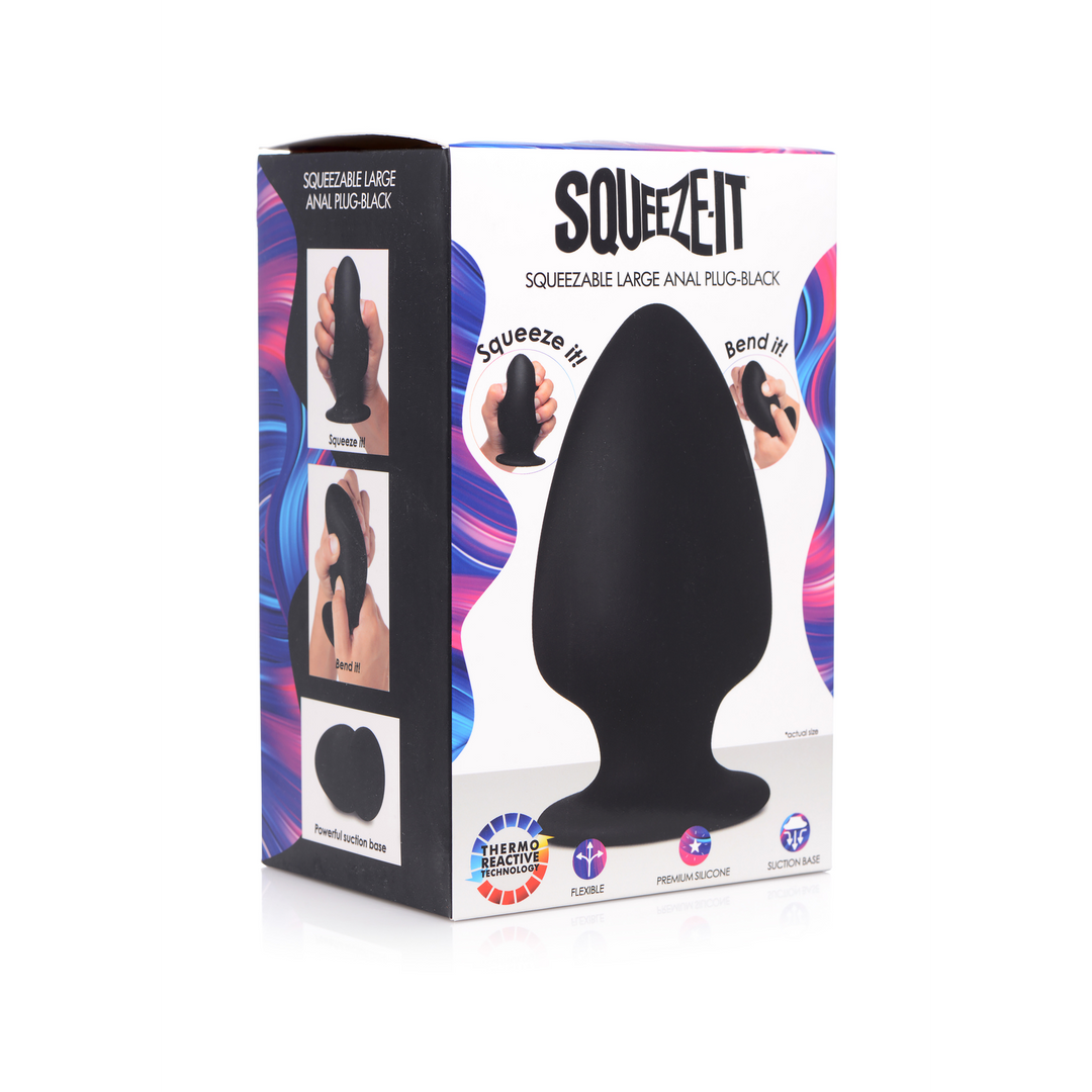Knijpbare Anale Plug – Groot