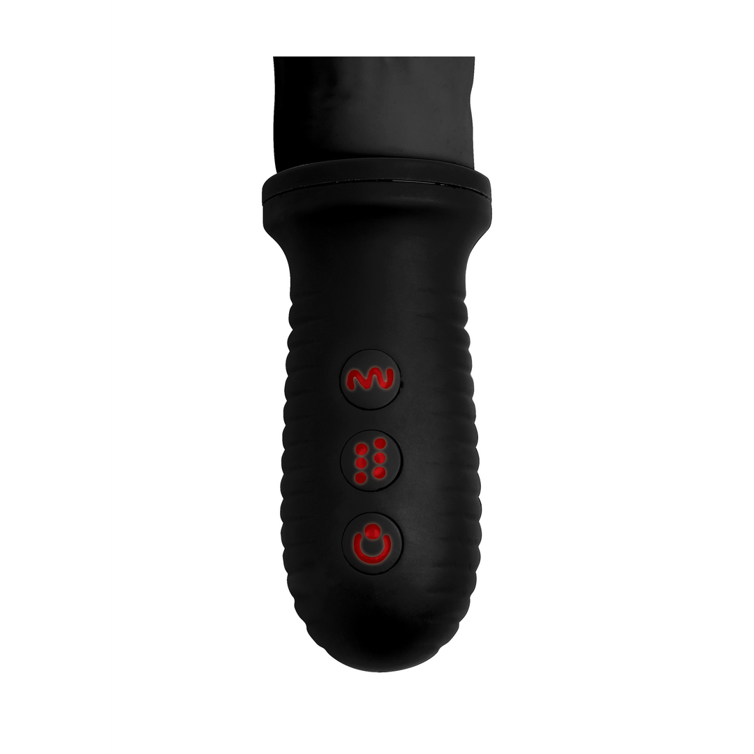 Auto Pounder – Vibrerende en Duwende Dildo met Handvat