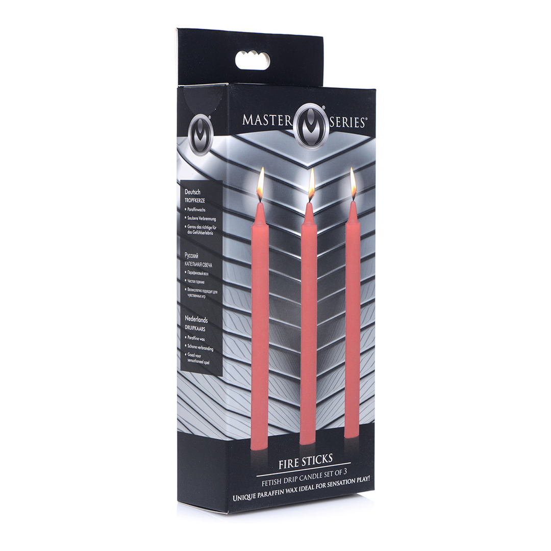 Vuur Sticks – Fetish Drip Candles – 3 Stuks