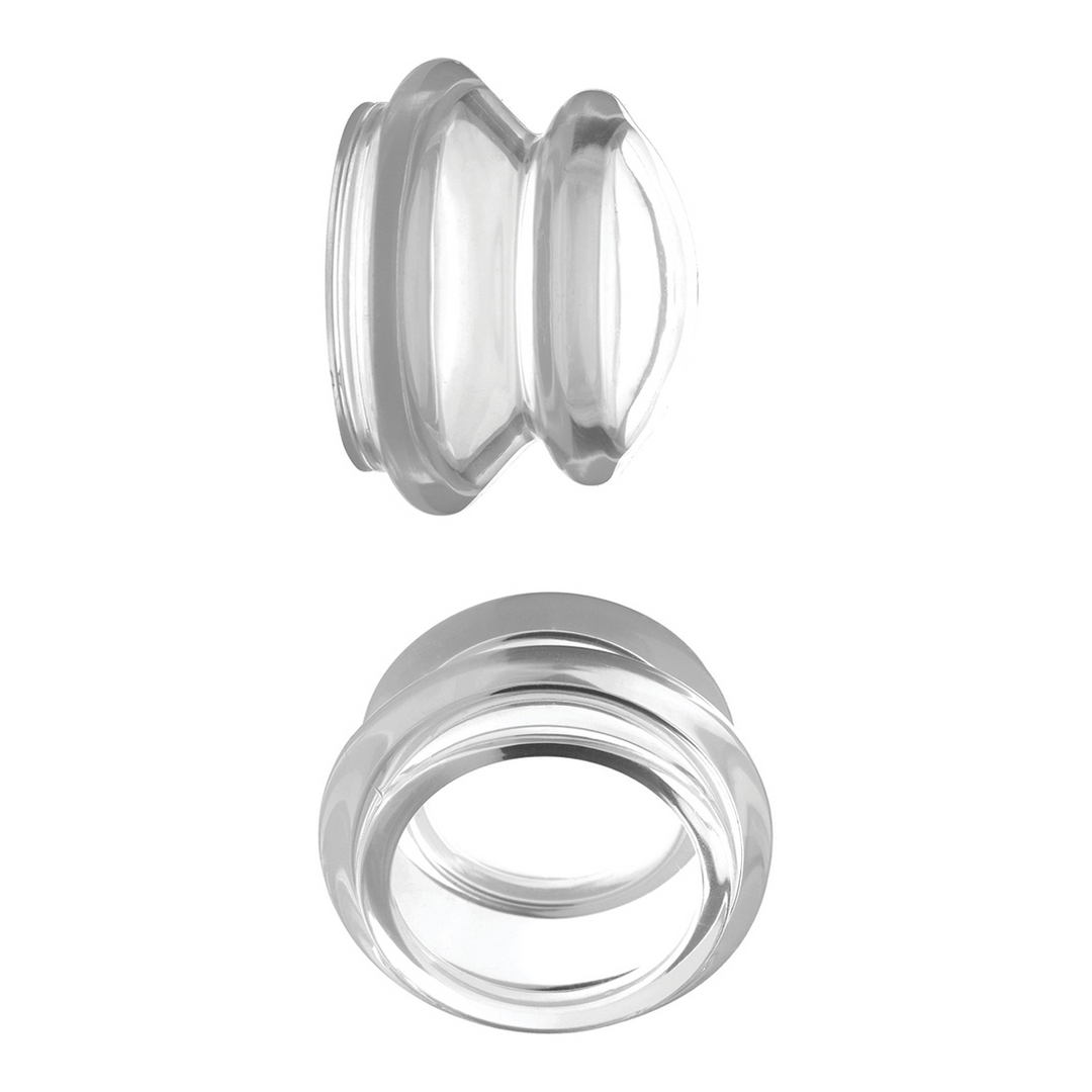 Heldere Plungers – Silicone Nipple Suckers – L