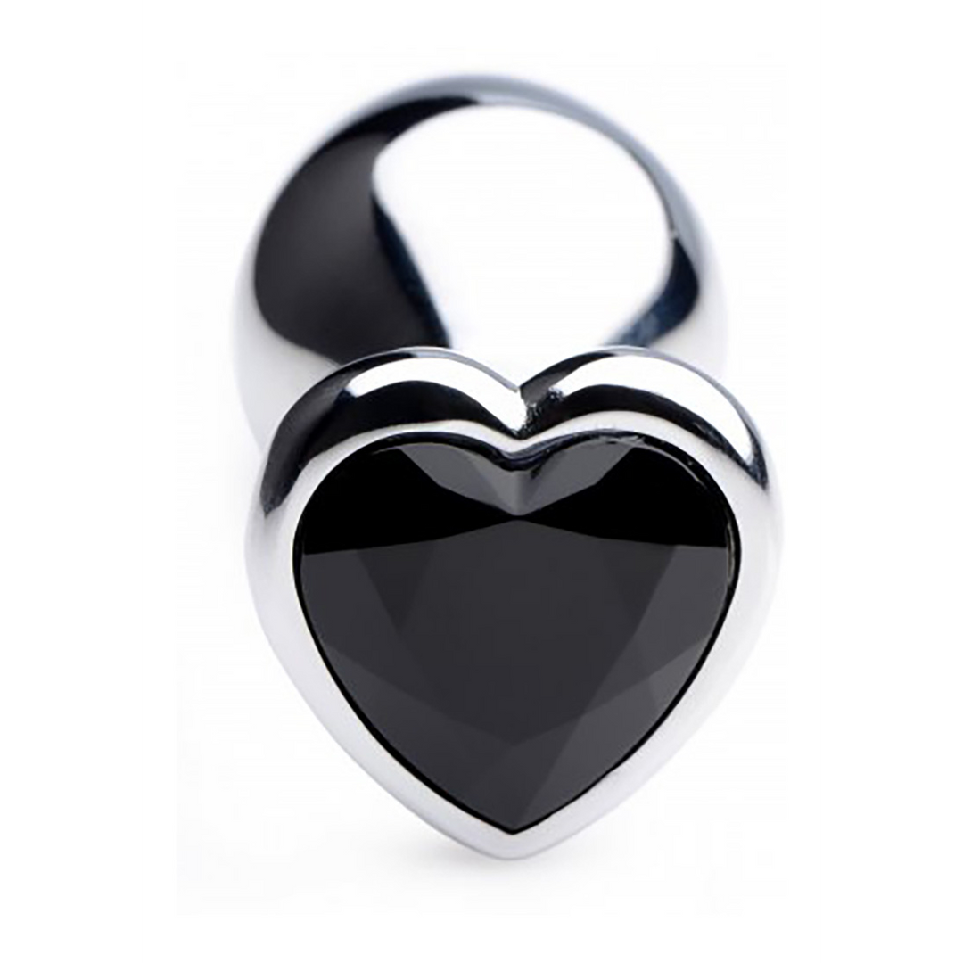 Zwarte Hart – Butt Plug – Medium