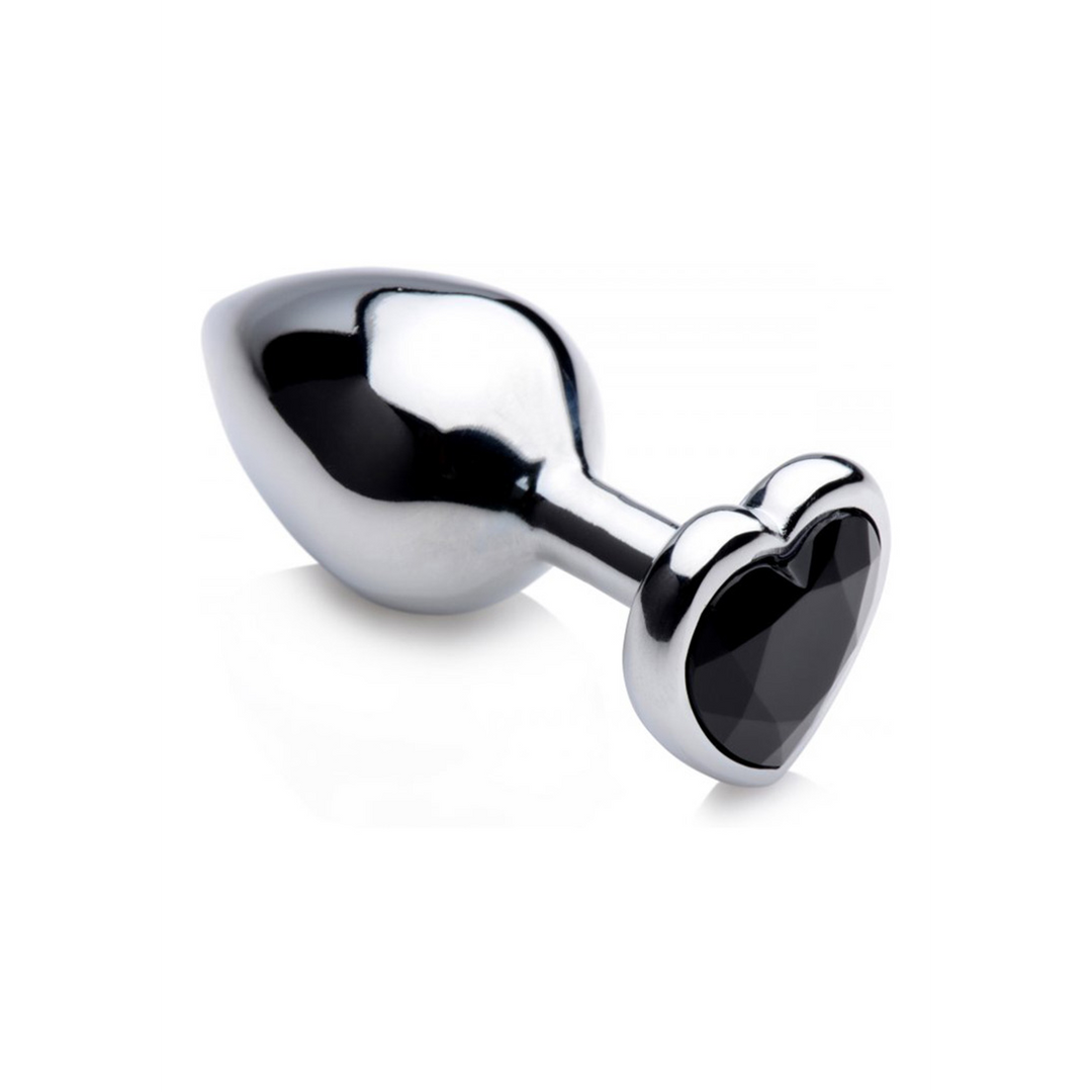 Zwarte Hart – Butt Plug – Medium