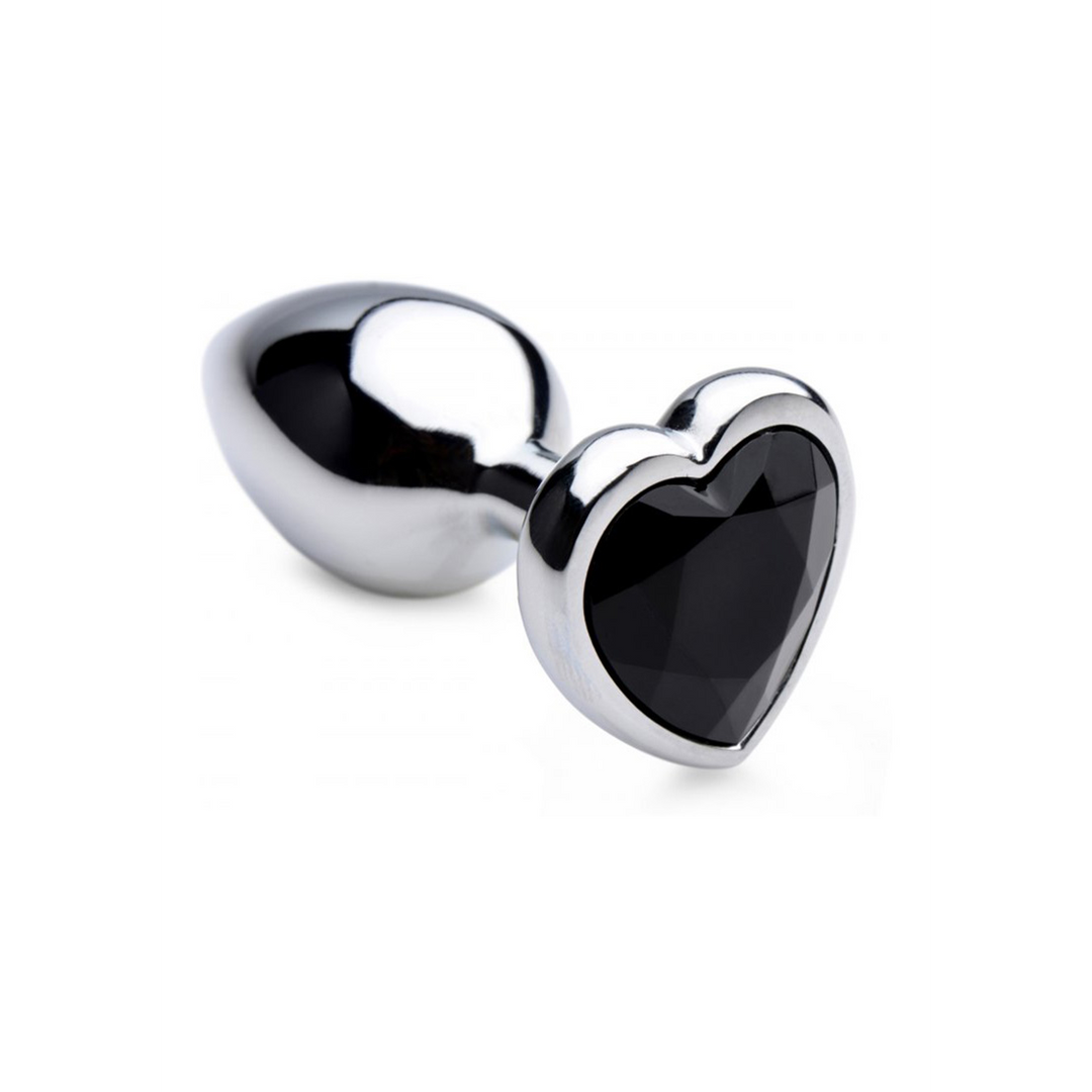 Zwart Hart – Butt Plug – Klein