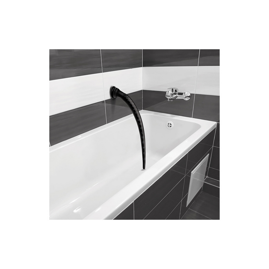 Tapered Siliconen Slang met Structuur – 22 / 56 cm