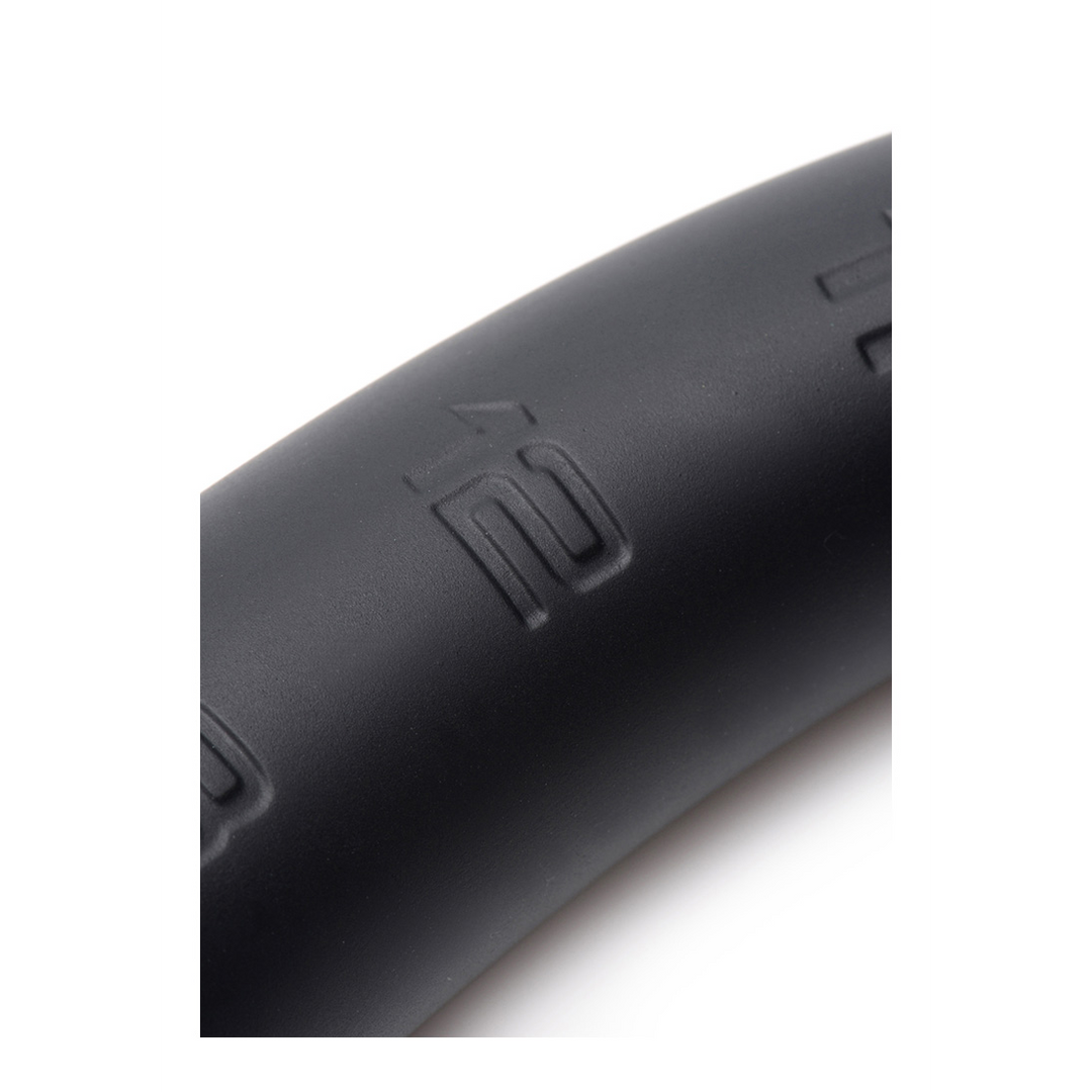 Tapered Siliconen Slang met Structuur – 15 / 38 cm
