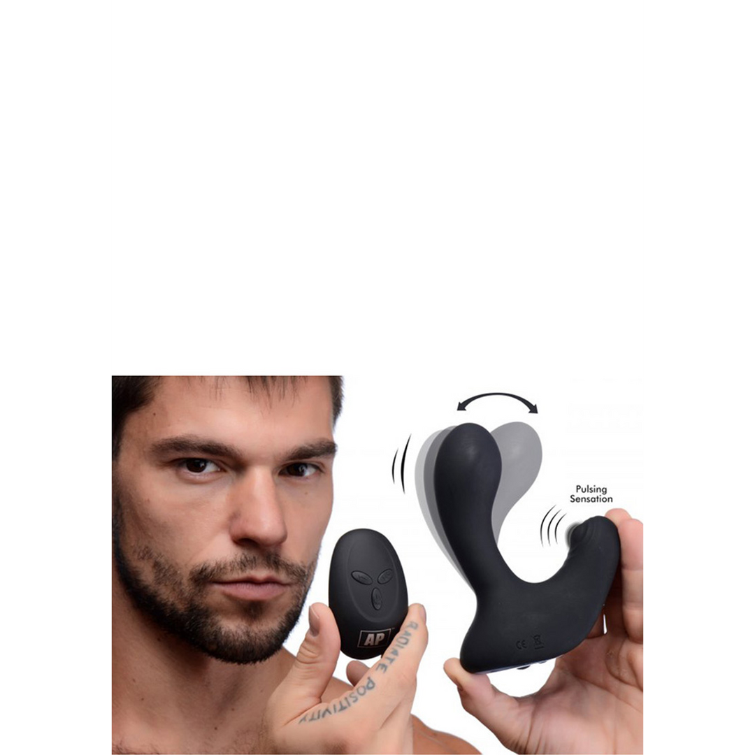 Silicone Prostaat Stimulator + Afstandsbediening met 10 Snelheden