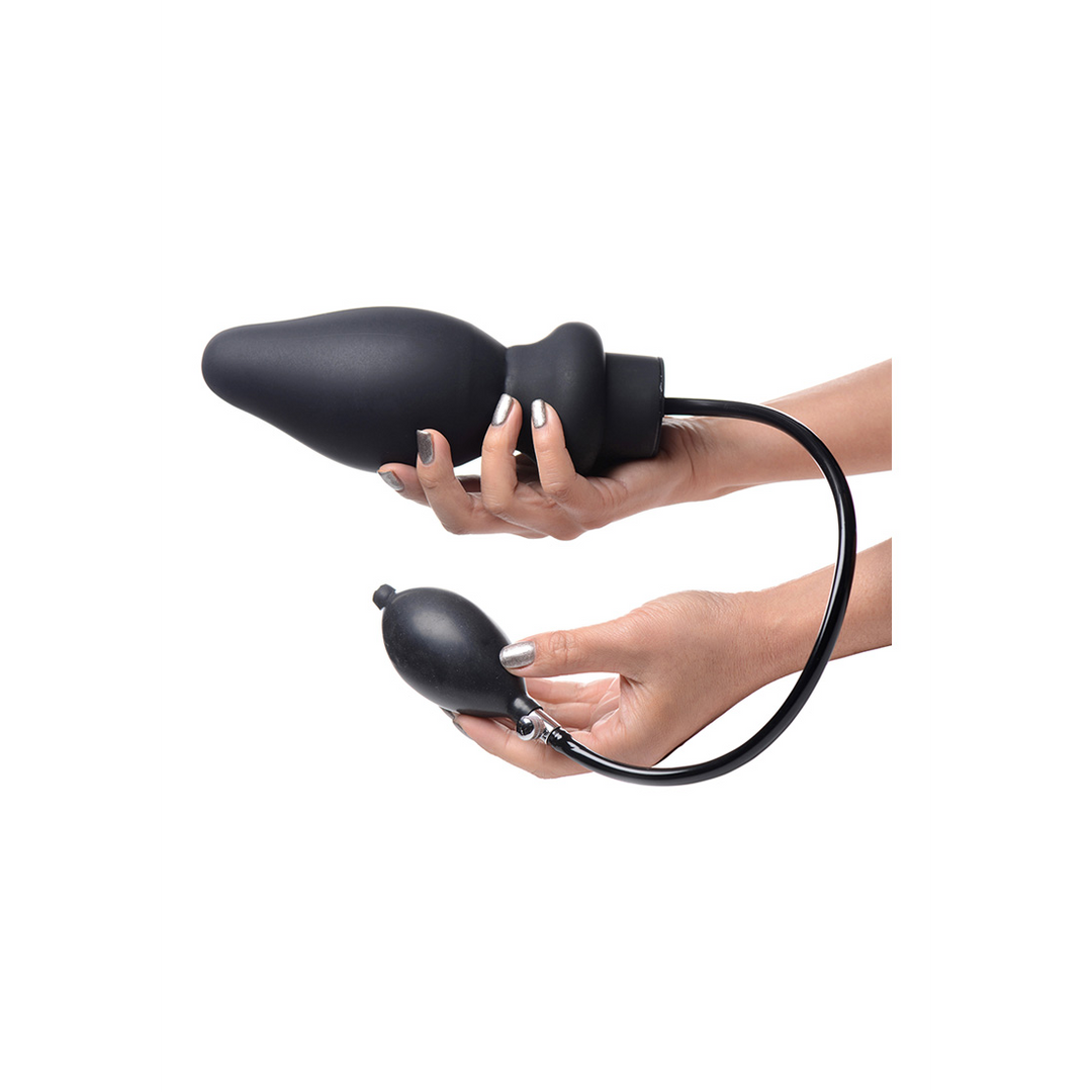 Ass-Pand – Grote Opblaasbare Siliconen Anale Plug