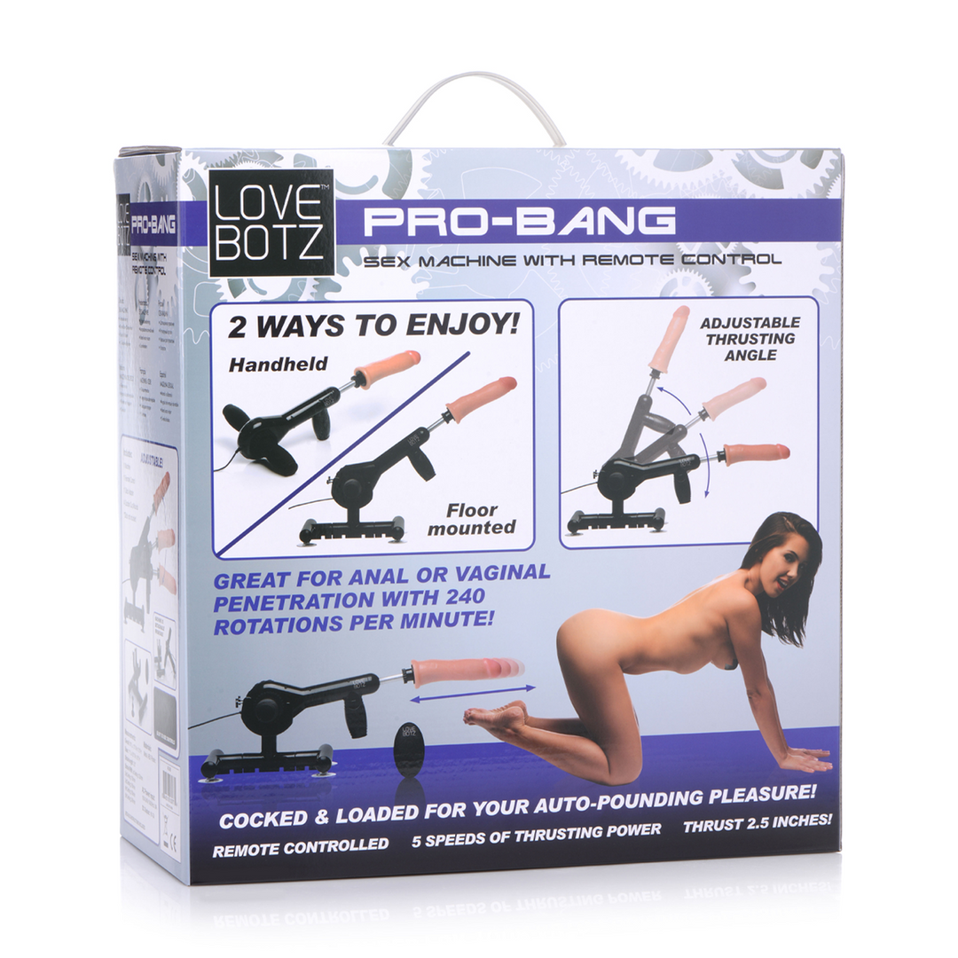 Pro-Bang – Afstandsbediening Seksmachine