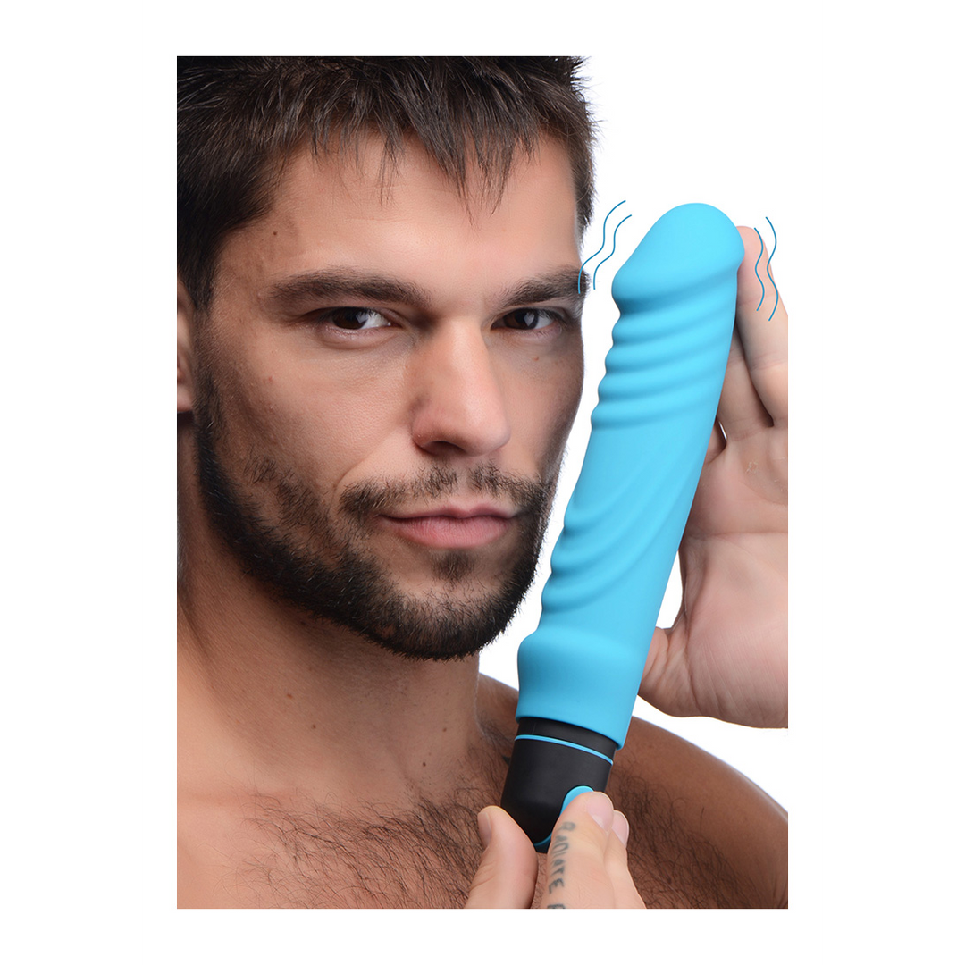XL Bullet en Ribbed Siliconen Sleeve