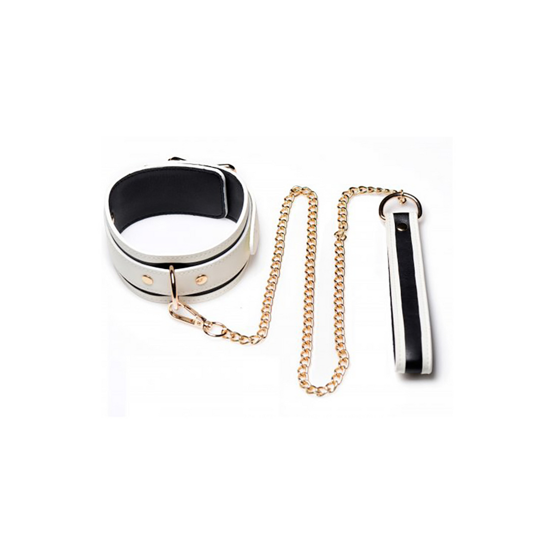 Kink in the Dark – Glow in the Dark Halsband en Leash