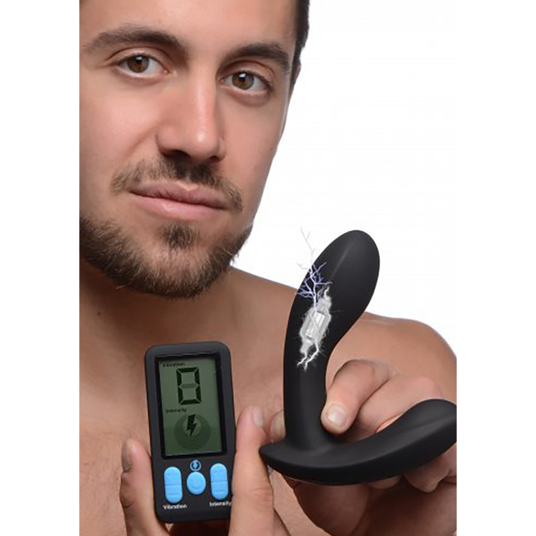 E-Stim Pro – Siliconen Vibrerende Prostaat Massager + Afstandsbediening