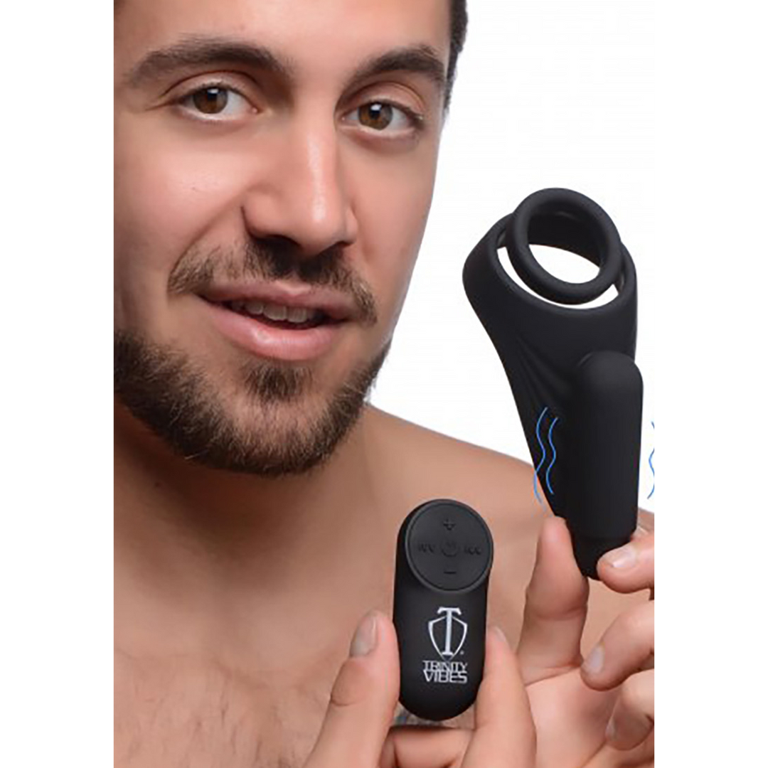 Silicone Vibrerende Cockring