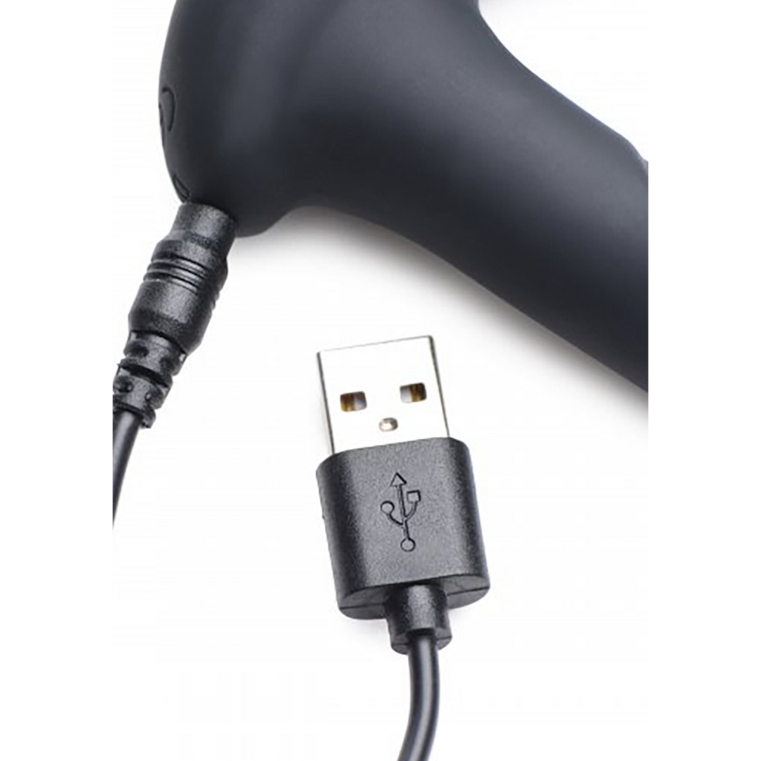 AT Power – Prostate Stimulator Holle Prostate Plug met Afstandsbediening en 7 Snelheden