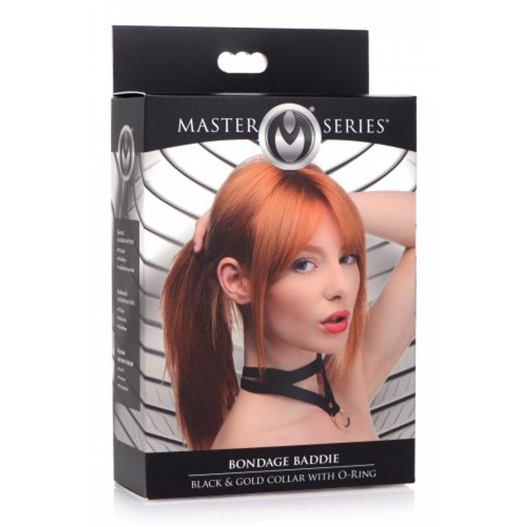 Bondage Baddie – Halsband met O-Ring