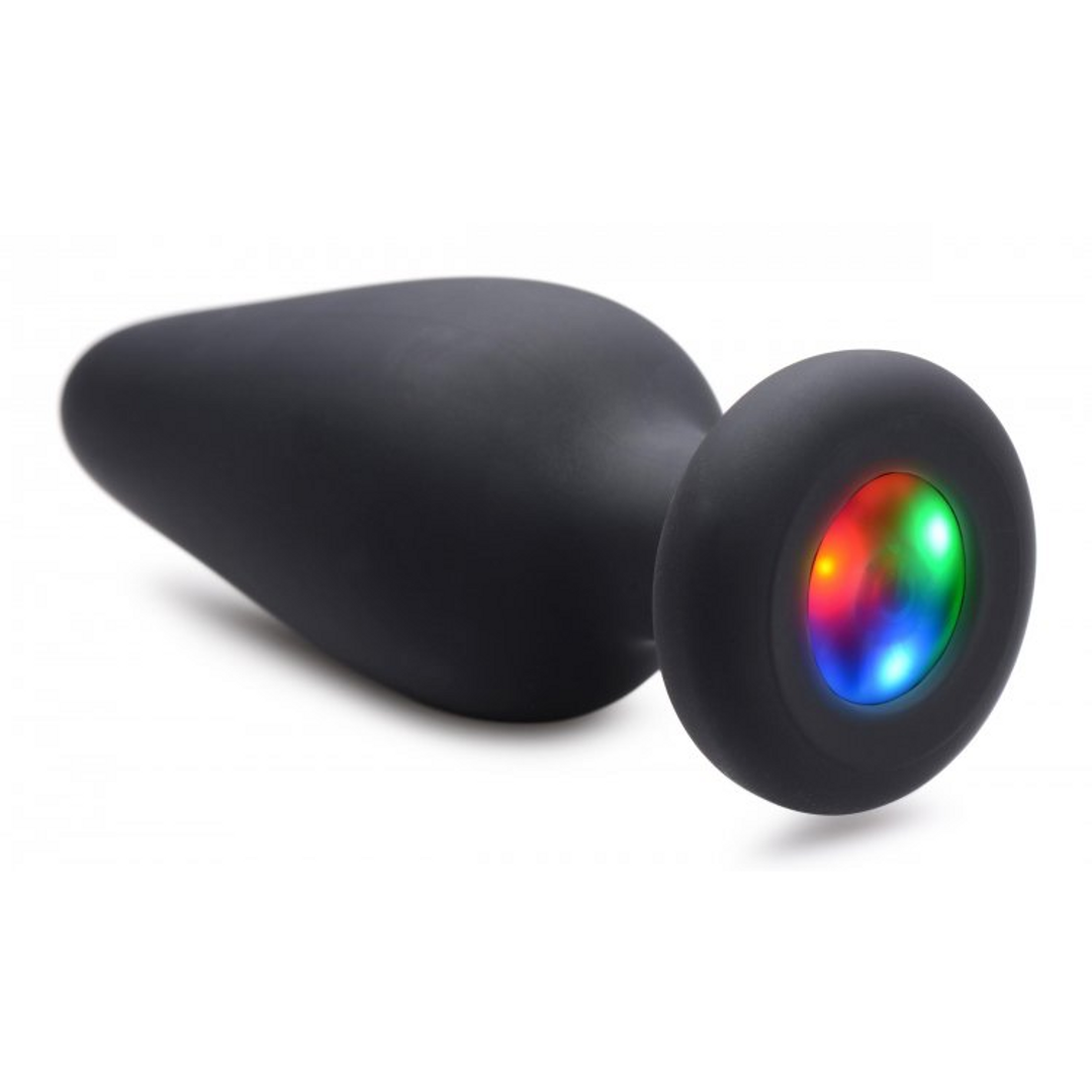 Siliconen Lichtgevende Butt Plug – Klein