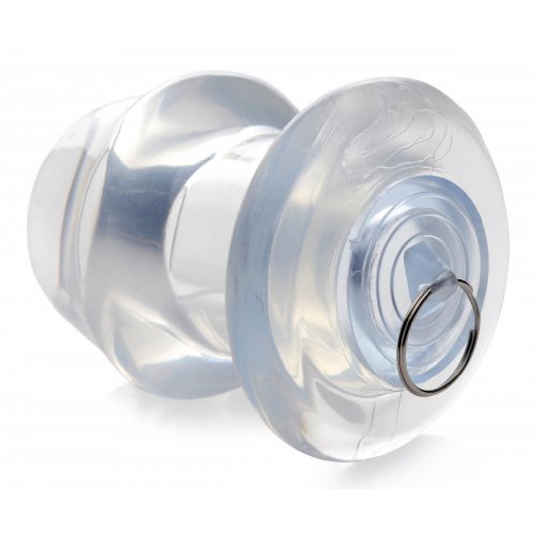 Ass Bung – Heldere Holle Anale Dilator met Plug – Groot