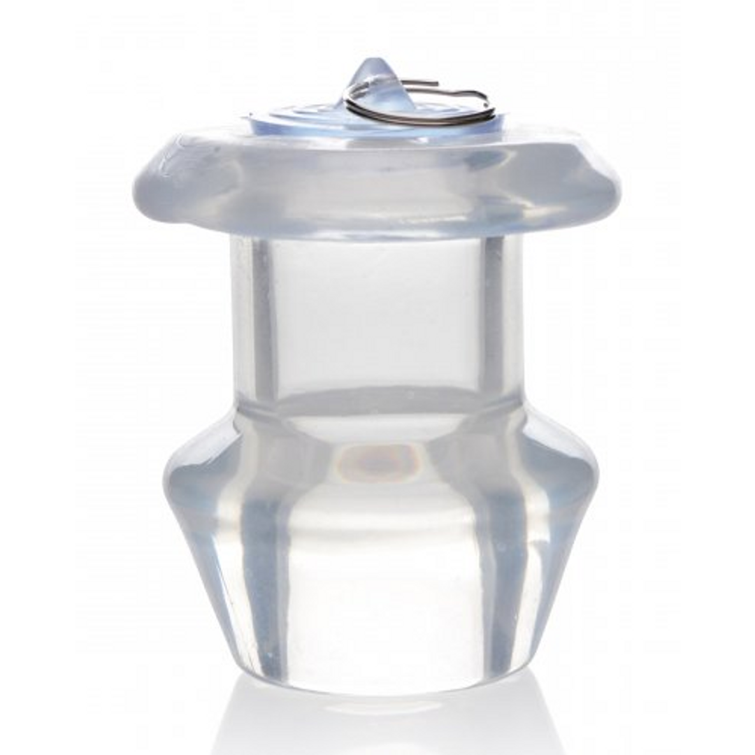 Ass Bung – Heldere Holle Anale Dilator met Plug – Groot