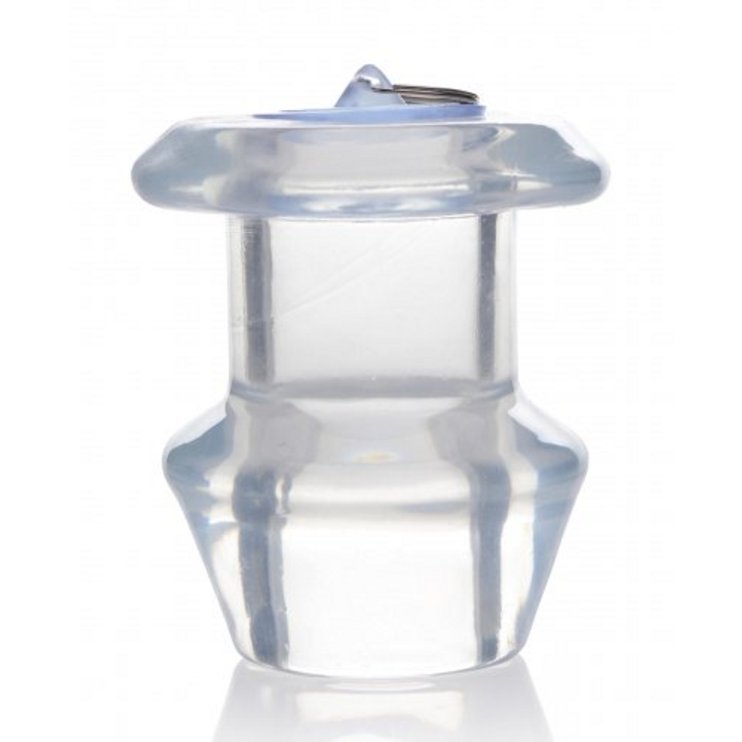 Ass Bung – Heldere Holle Anale Dilator met Plug – Extra Groot