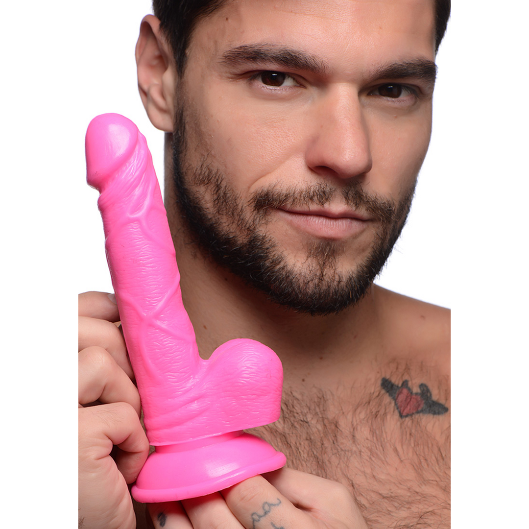 POP – Dildo met Ballen – 6.5 / 16.5 cm