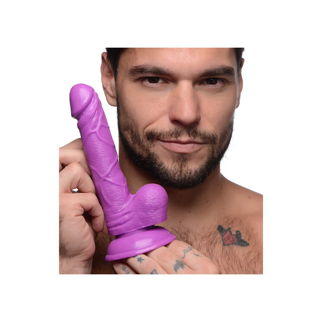 POP – Dildo met Ballen – 6,5 / 16,5 cm