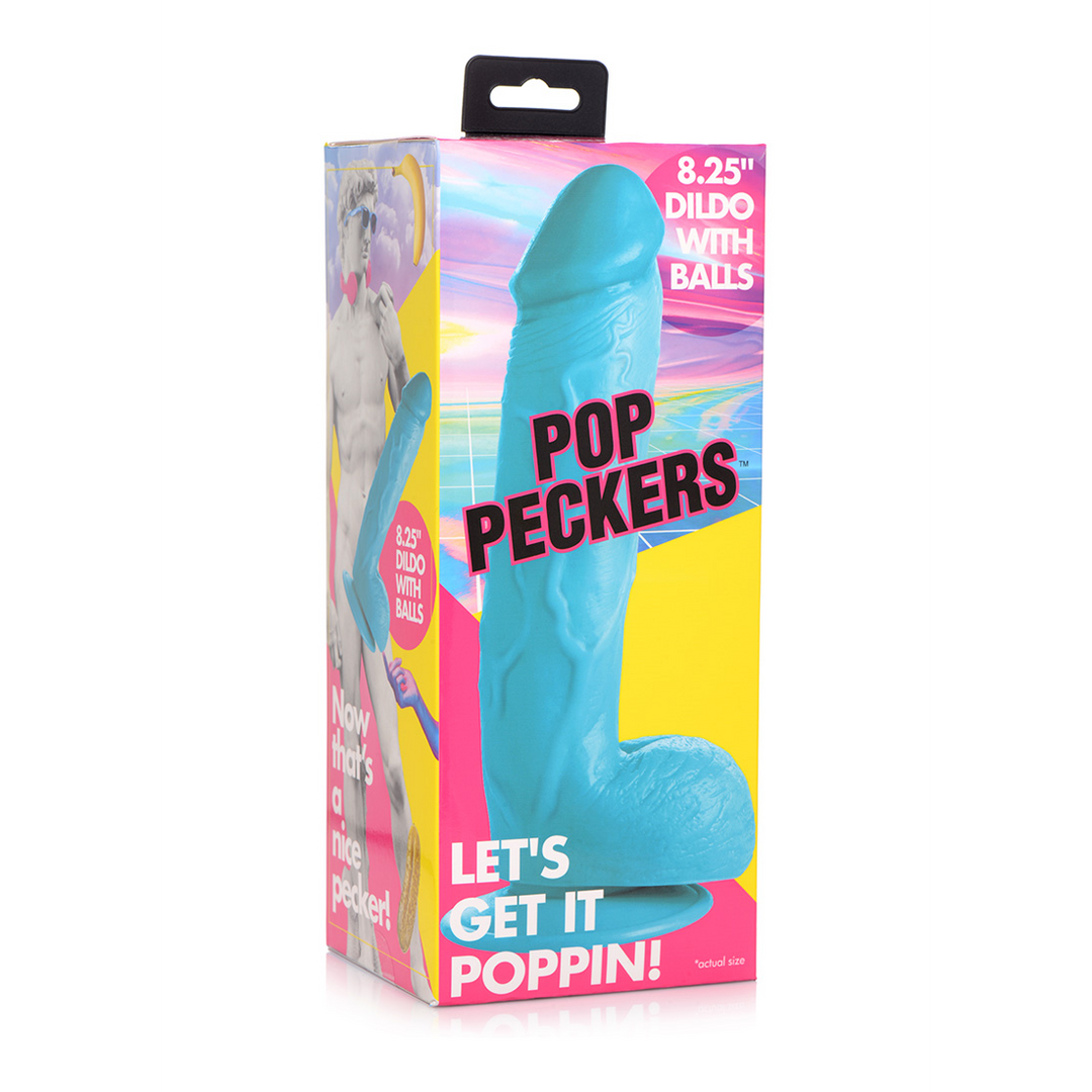 POP – Dildo met Ballen – 8.25 / 21 cm