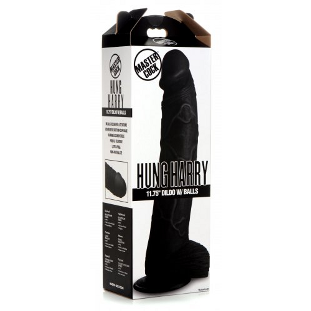 Hung Harry – Dildo met Ballen – 12 / 30 cm