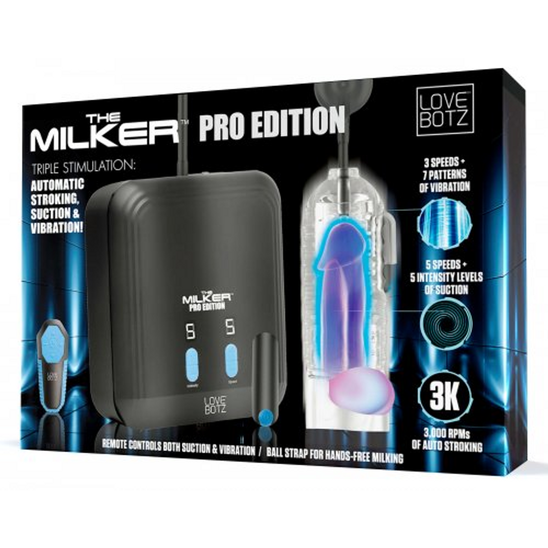 De Milker Pro Edition – Sucking Masturbator