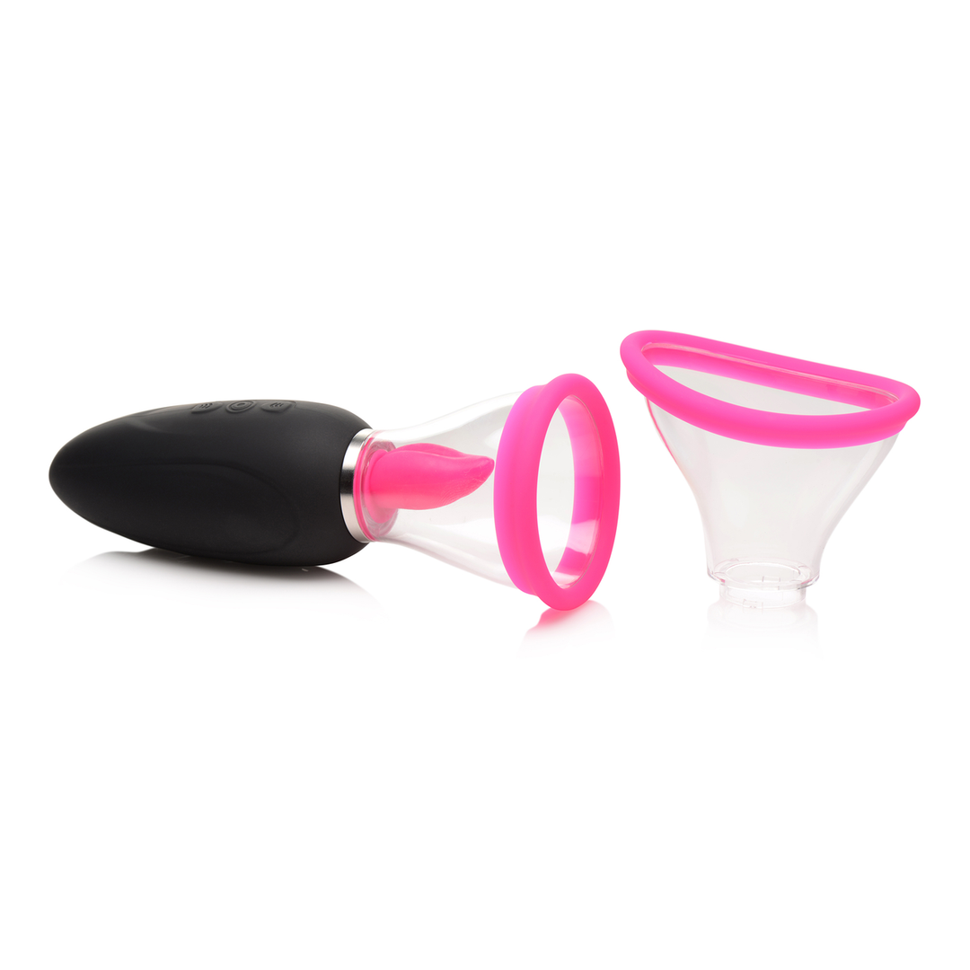 Lickgasm Mini – 10x Licking and Sucking Stimulator – Roze