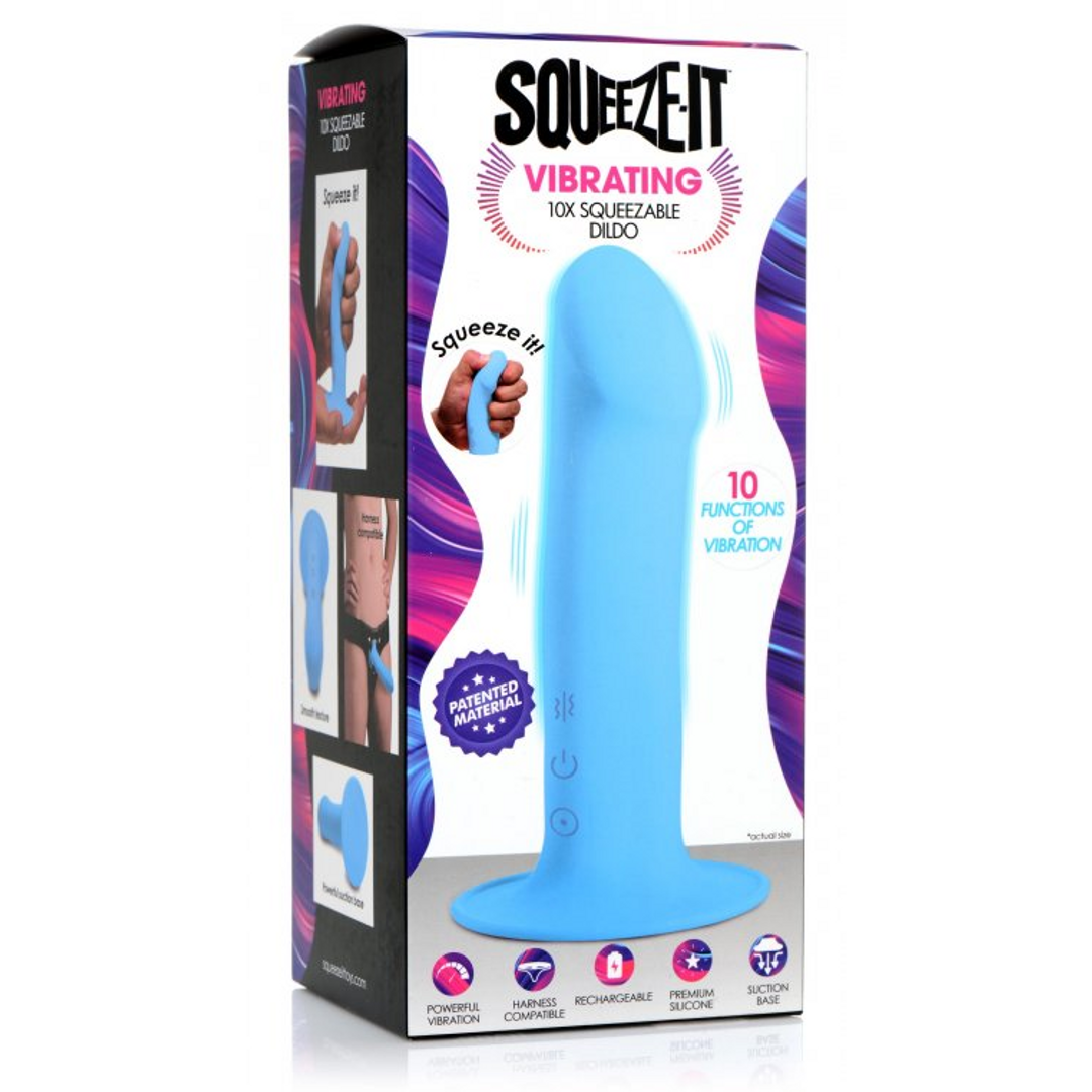 Knijpbare Vibrerende Dildo