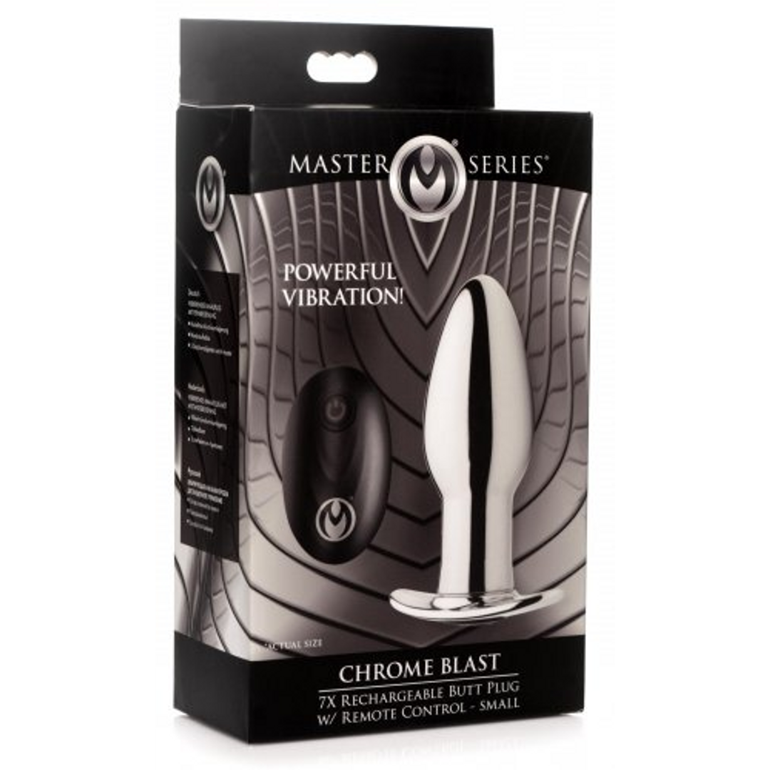 Chrome Blast – Oplaadbare Butt Plug – Klein