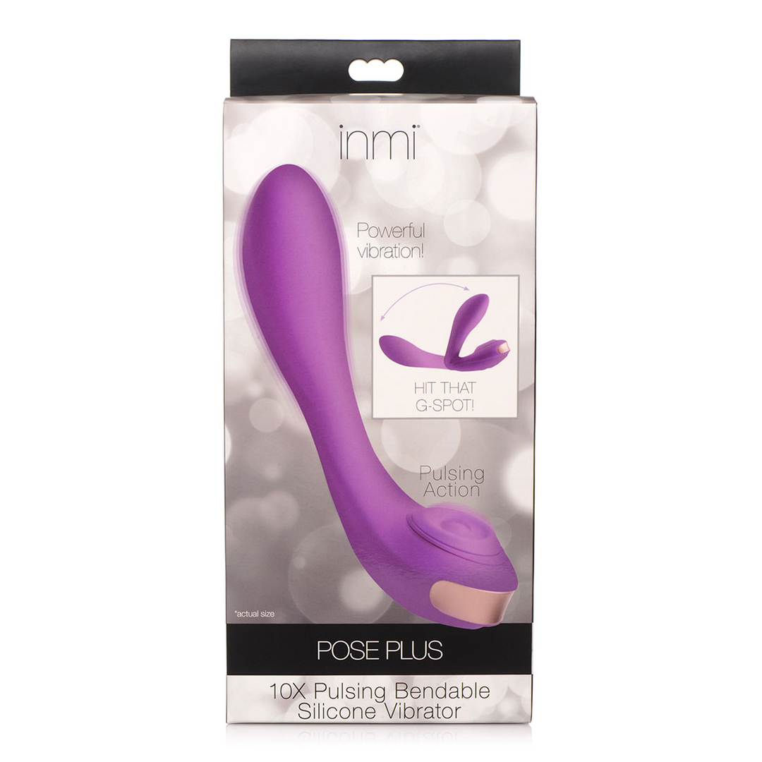 Pose Plus – Buigbare Pulserende Siliconen Vibrator