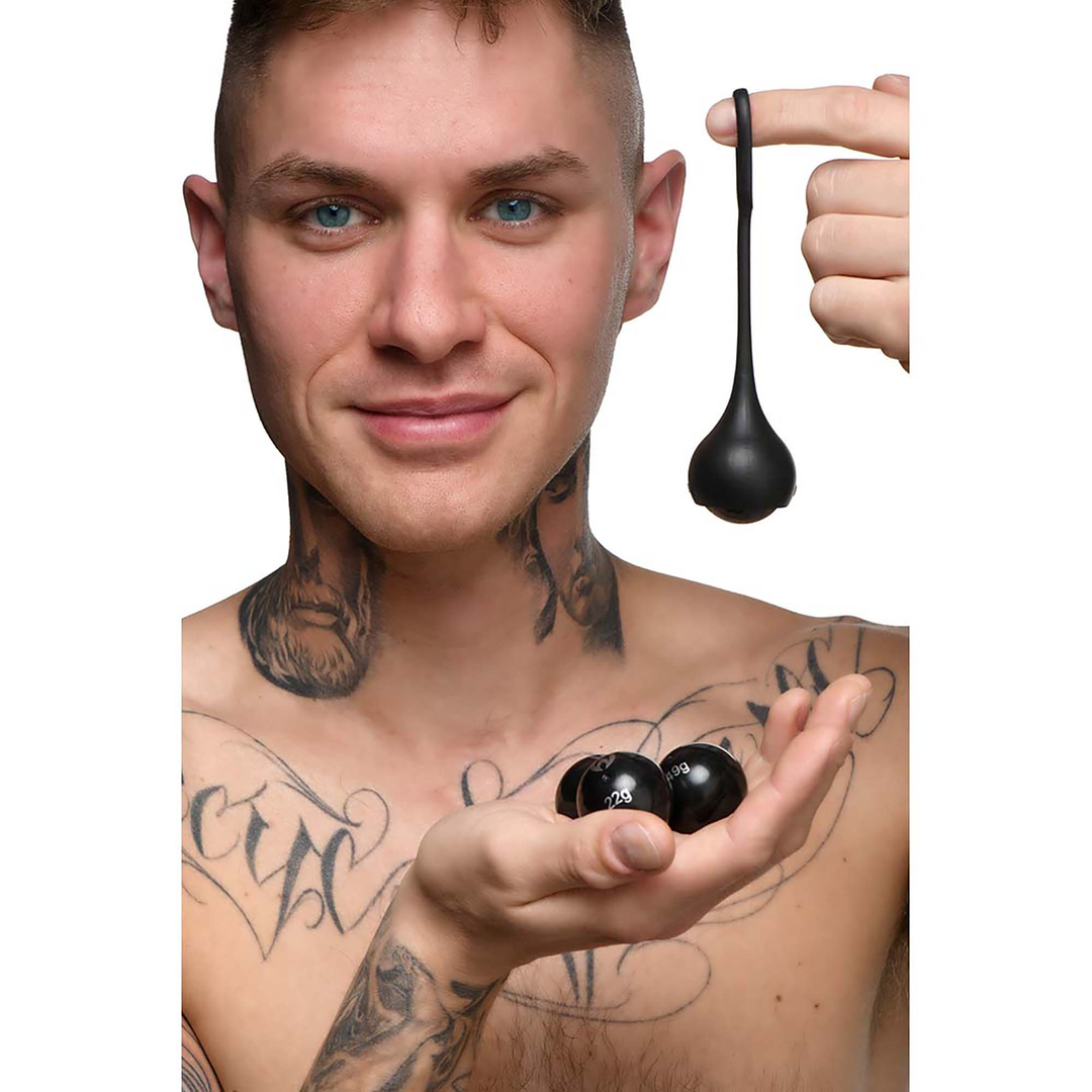 Cock Dangler – Siliconen Penisband met Gewichten
