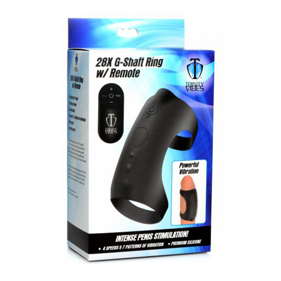 G-Shaft – Siliconen Cockring met Afstandsbediening