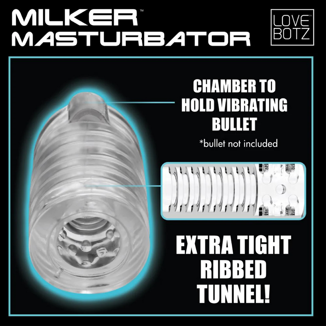 Melker TPE Masturbator – Helder