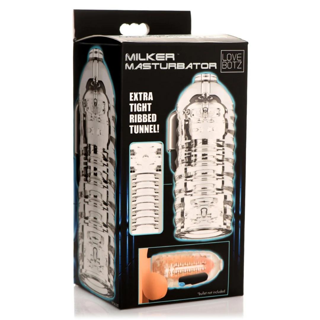 Melker TPE Masturbator – Helder
