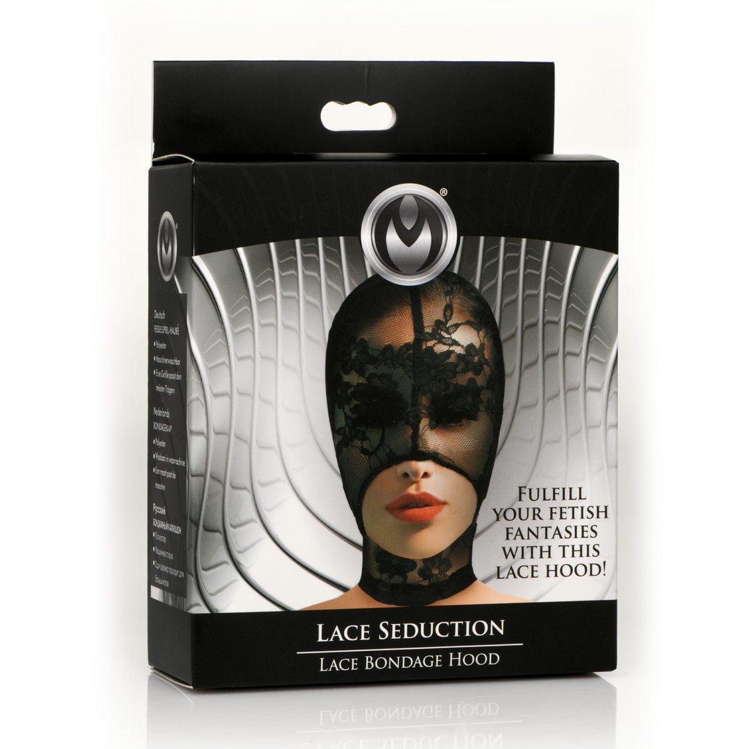 Lace Seduction – Kanten Bondage Masker