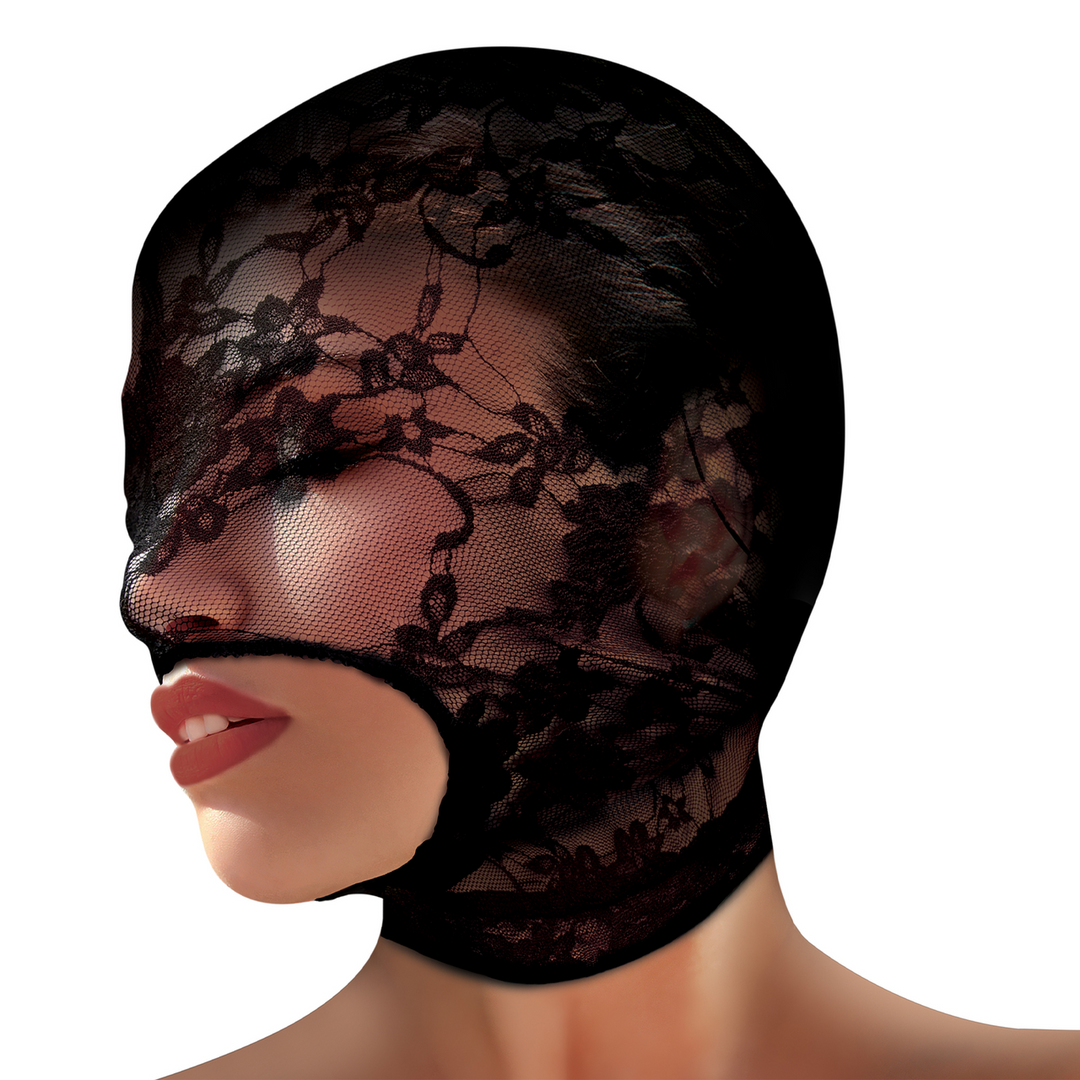 Lace Seduction – Kanten Bondage Masker