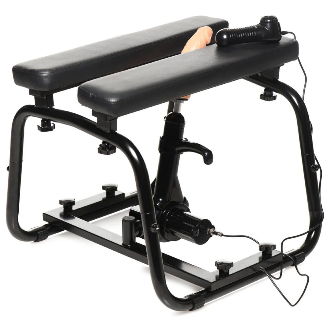 Deluxe Bangin’ Bench met Sex Machine – Zwart