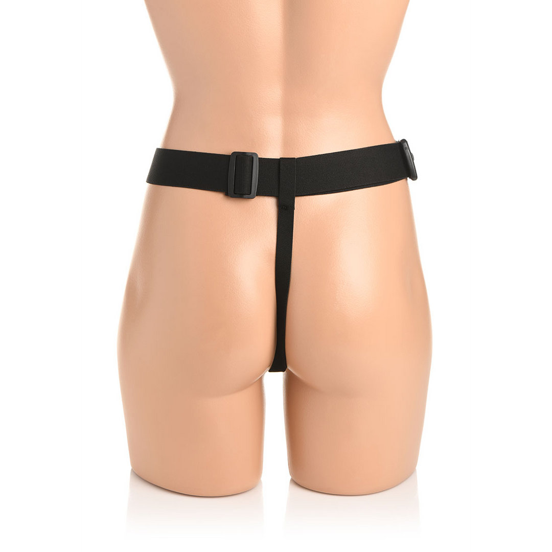 Bum-Tastic – Silicone Anale Plug met Harnas en Afstandsbediening