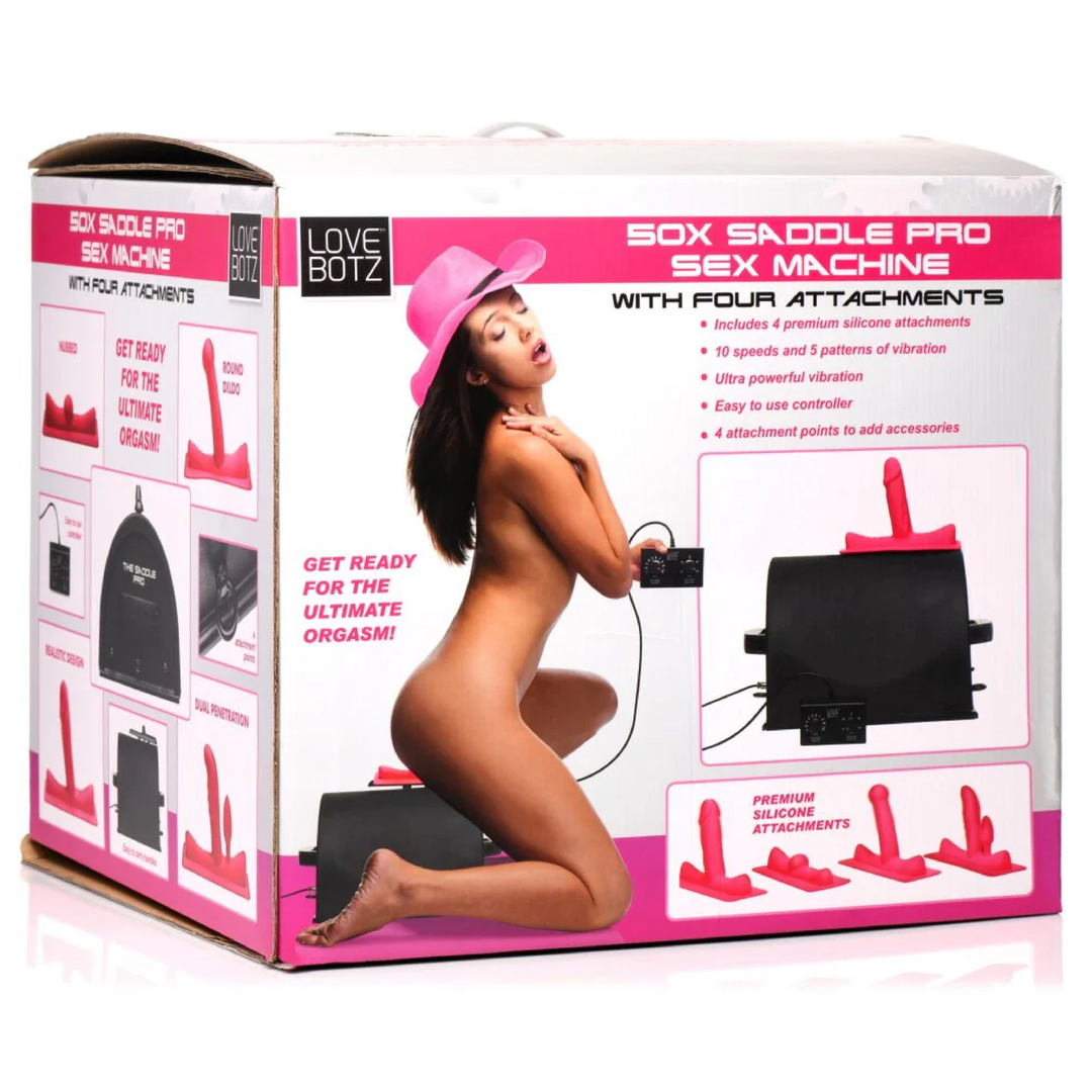 Zadel Ultimate Sex Machine – Zwart