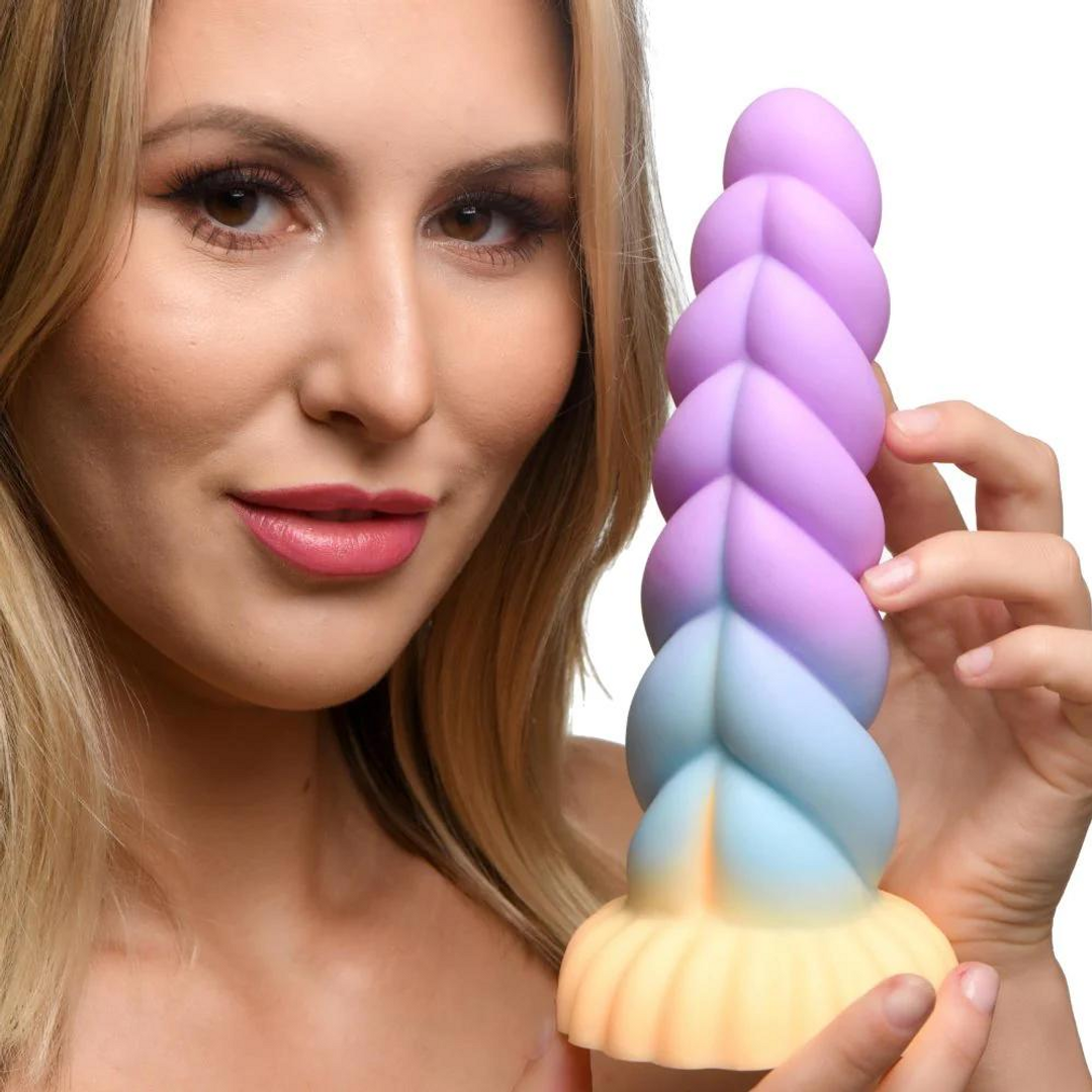 Siliconen Eenhoorn Dildo