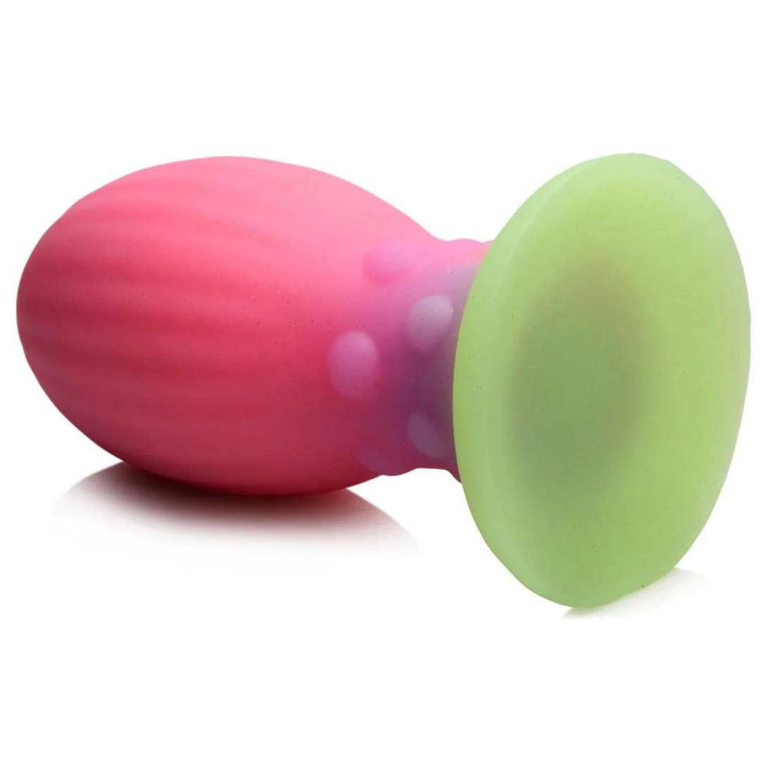 Xeno Egg – Glow in the Dark – Siliconen Ei – XL – Roze