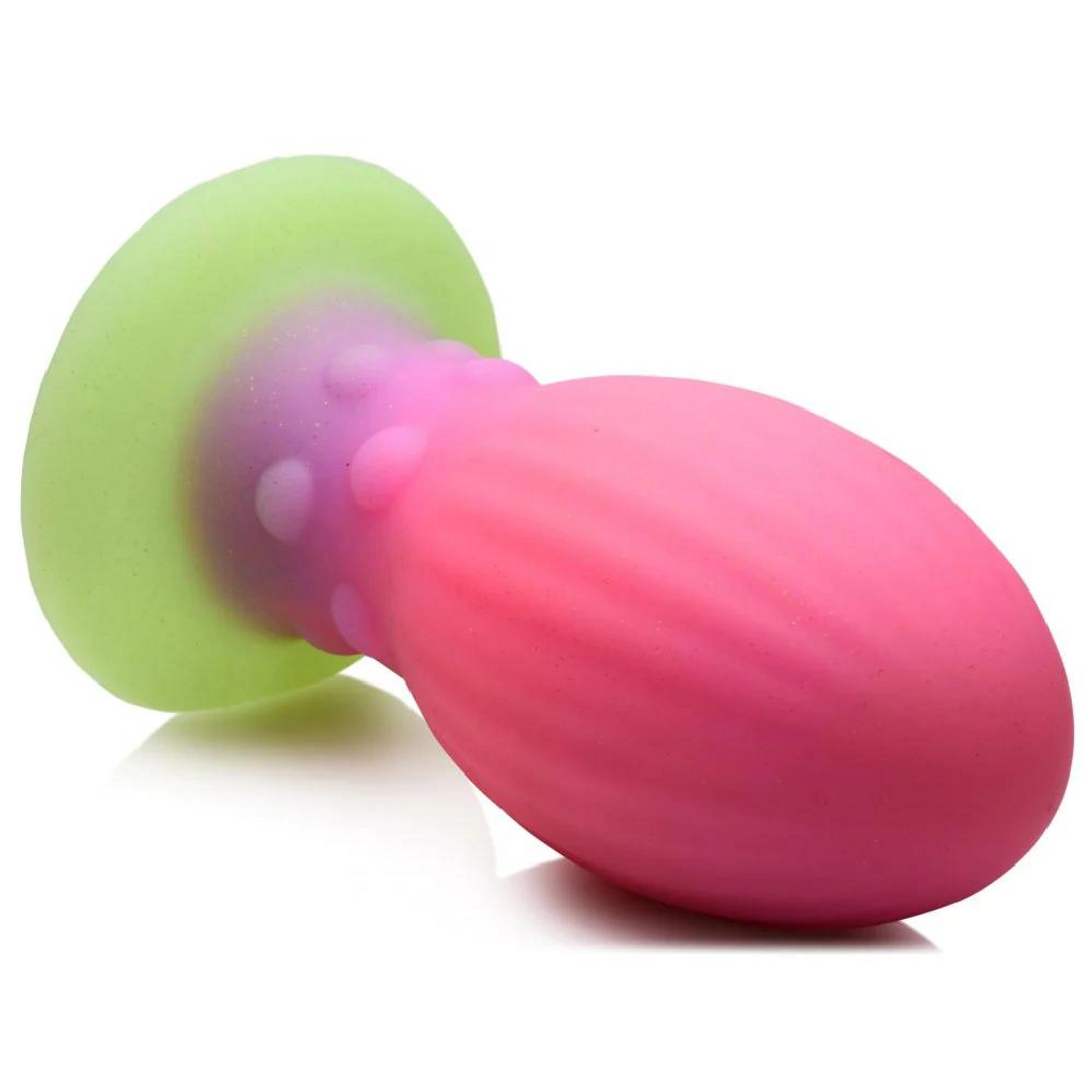 Xeno Egg – Glow in the Dark – Siliconen Ei – XL – Roze