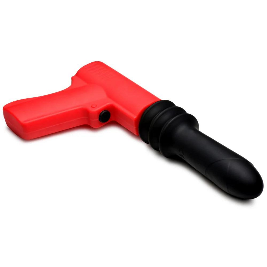 Duwende Pistola Vibrator – Rood