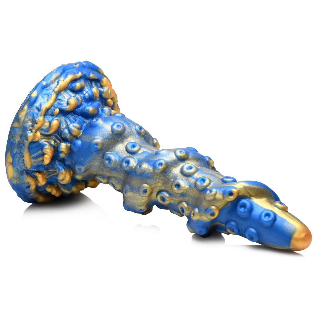 Kraken Silicone Dildo – Blauw