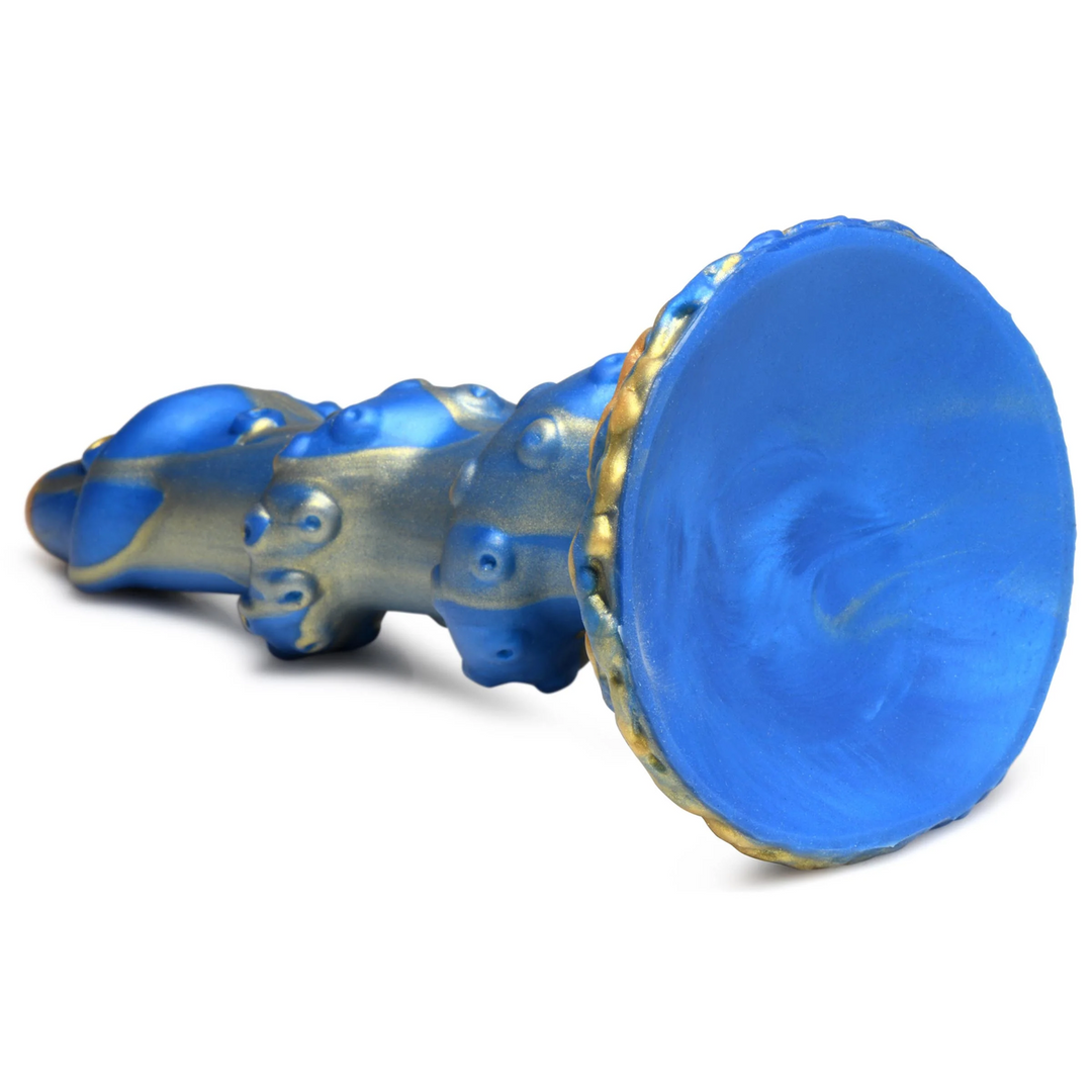 Kraken Silicone Dildo – Blauw
