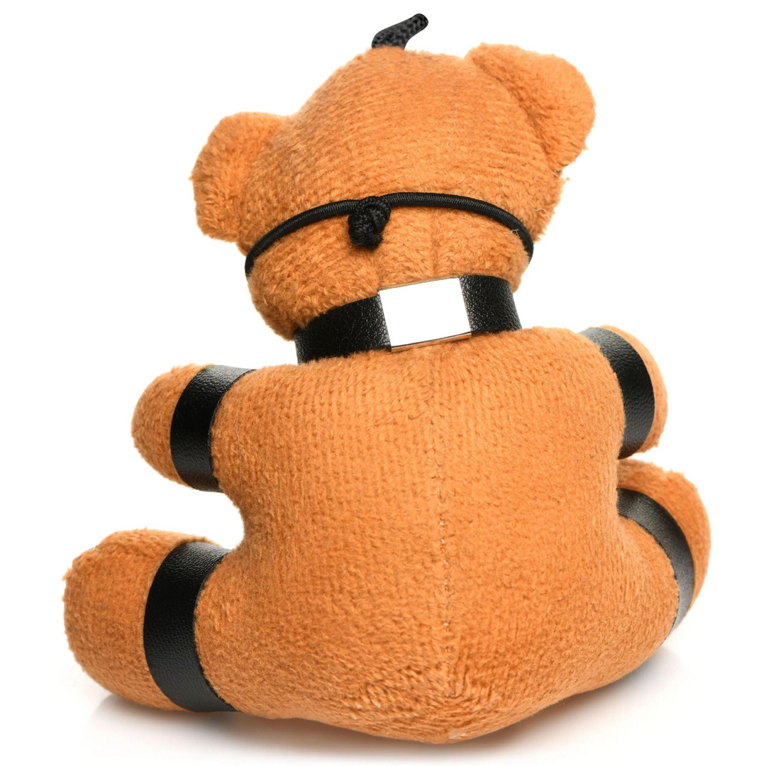 Gegeselde Teddybeer Sleutelhanger – Bruin