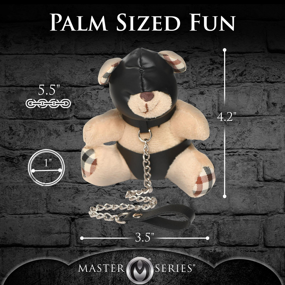 Hooded Teddy Bear Sleutelhanger – Tan