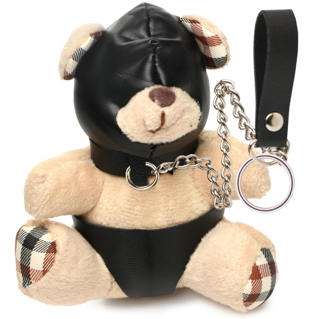 Hooded Teddy Bear Sleutelhanger – Tan