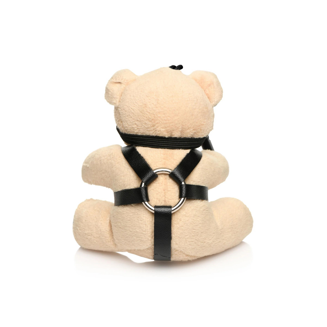 BDSM Teddy Bear Sleutelhanger – Tan